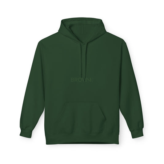 Forest Green Midweight Softstyle Fleece Hoodie