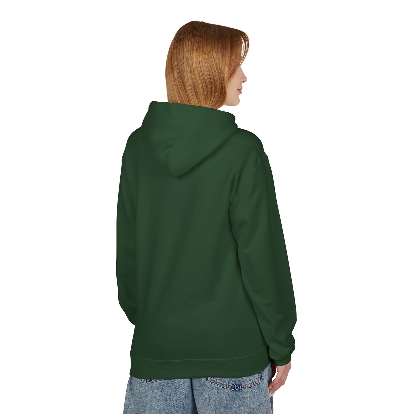 Forest Green Midweight Softstyle Fleece Hoodie